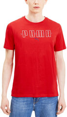 Puma Футболки Brand Tee High Risk Red 584509 11/2XL цена и информация | Мужские футболки | 220.lv