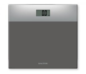 Salter 9206 SVSV3R Digital Bathroom Scales Glass - Silver цена и информация | Весы (бытовые) | 220.lv