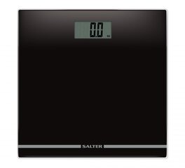 Salter 9205 BK3R Large Display Glass Elec Scale Black цена и информация | Весы (бытовые) | 220.lv