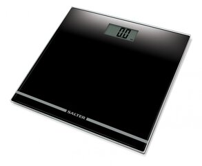 Salter 9205 BK3R Large Display Glass Elec Scale Black цена и информация | Весы (бытовые) | 220.lv