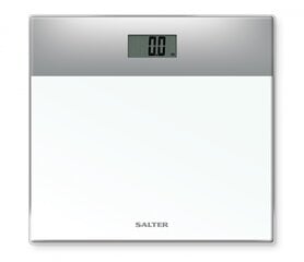 Salter 9206 SVWH3R Glass Electronic Scale Silver/White цена и информация | Весы (бытовые) | 220.lv