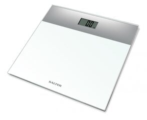 Salter 9206 SVWH3R Glass Electronic Scale Silver/White цена и информация | Весы (бытовые) | 220.lv