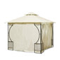 Dārza telts, dārza mēbeles 3x3 m +4 sienas cena un informācija | Dārza nojumes un lapenes | 220.lv