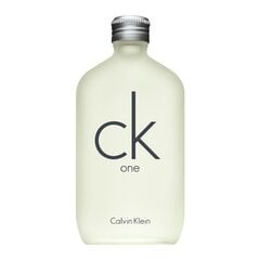 Tualetes ūdens Calvin Klein CK One EDT sievietēm/vīriešiem, 100 ml cena un informācija | Sieviešu smaržas | 220.lv