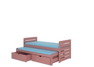 Bērnu gulta ADRK Furniture Tomi 180x80, rozā cena un informācija | Bērnu gultas | 220.lv
