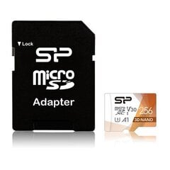 Silicon Power Superior Pro 256 GB, micro цена и информация | Карты памяти для мобильных телефонов | 220.lv