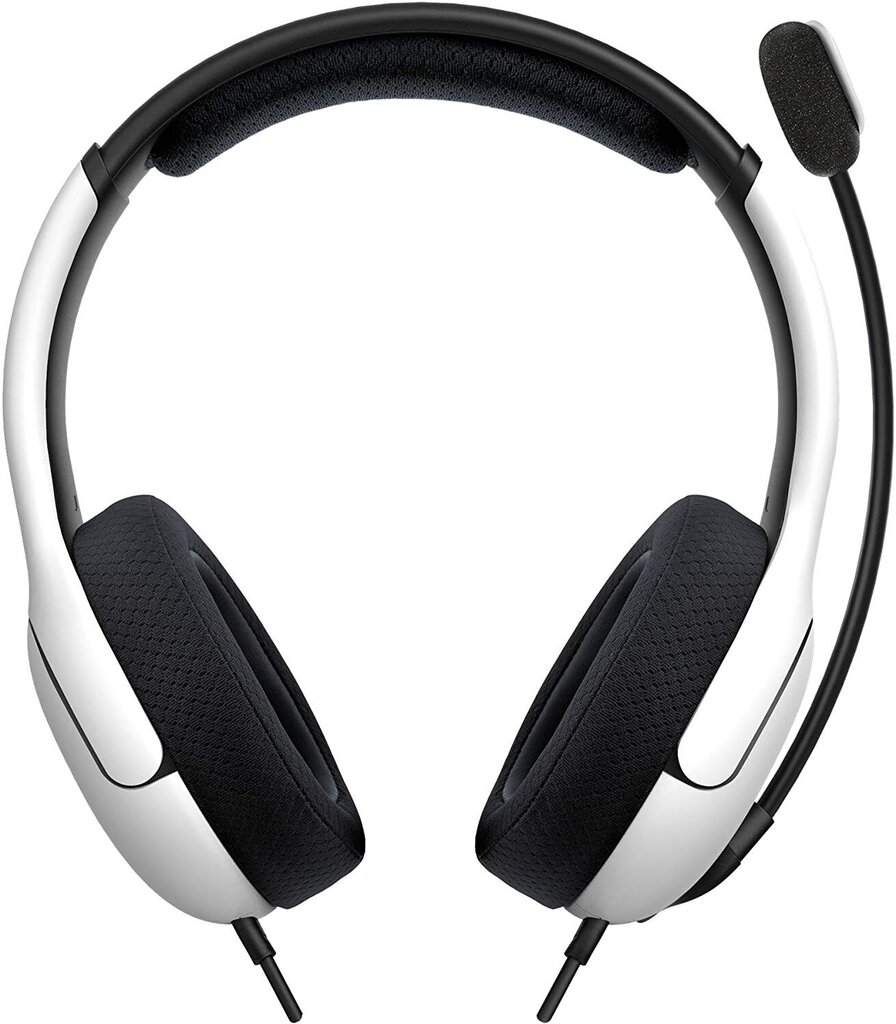 PDP LVL40 Wired Stereo Headset - White (PS5, PS4) cena un informācija | Austiņas | 220.lv