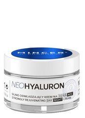 Atjaunojošs nakts sejas krēms Mincer Neo Hyaluron 50 ml cena un informācija | Sejas krēmi | 220.lv