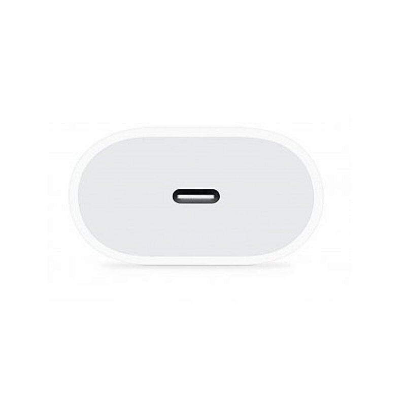 DCO IP12 20W PD Type-C Ligzdas ātrs tīkla lādētājs priekš iPhone 12 Mini Pro Max Balts A2347 (OEM) цена и информация | Lādētāji un adapteri | 220.lv