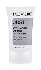 Sejas mitrinātājs Revox Just Collagen Amino Acids + HA, 30 ml цена и информация | Кремы для лица | 220.lv