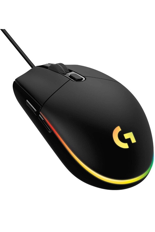 Logitech G G203, melns cena un informācija | Peles | 220.lv