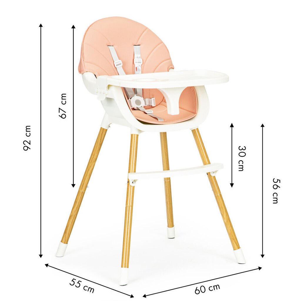 Spēkrēsls ECOTOYS цена и информация | Barošanas krēsli | 220.lv