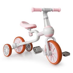 Balansēšanas velosipēds 4in1 ar pedāļiem un sānu riteņiem цена и информация | Балансировочные велосипеды | 220.lv