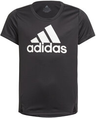 Adidas Футболки G Bl T Black GN1442/152 цена и информация | Рубашки для мальчиков | 220.lv