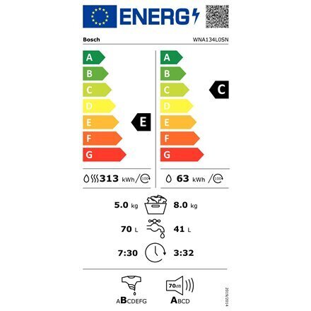 Bosch WNA134L0SN cena un informācija | Veļas mašīnas | 220.lv