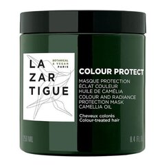 Krāsu un spīdumu saglabājoša matu maska Lazartigue Colour Protect, 250 ml цена и информация | Средства для укрепления волос | 220.lv