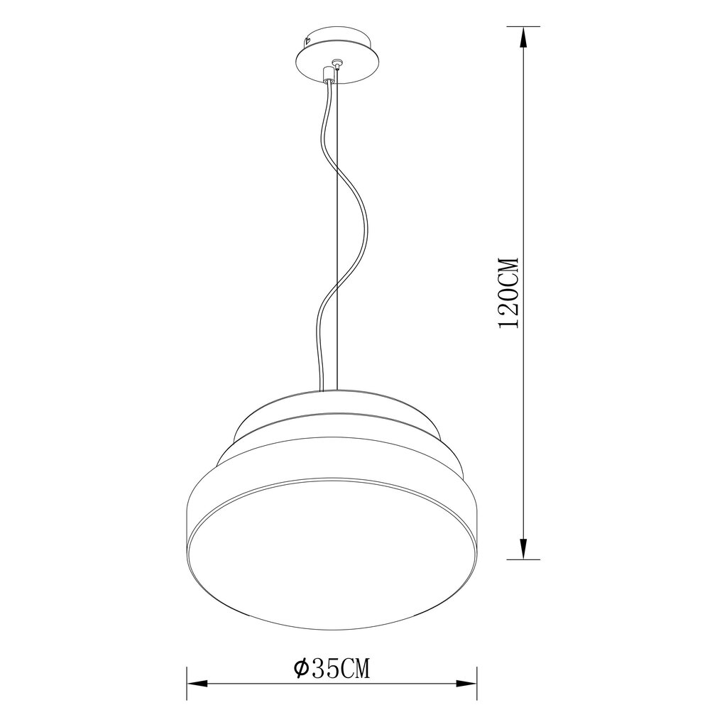 Piekāramā lampa G.LUX GM-566/2S cena un informācija | Piekaramās lampas | 220.lv