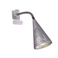 Sienas lampa G.LUX GM-293/1A, pelēka