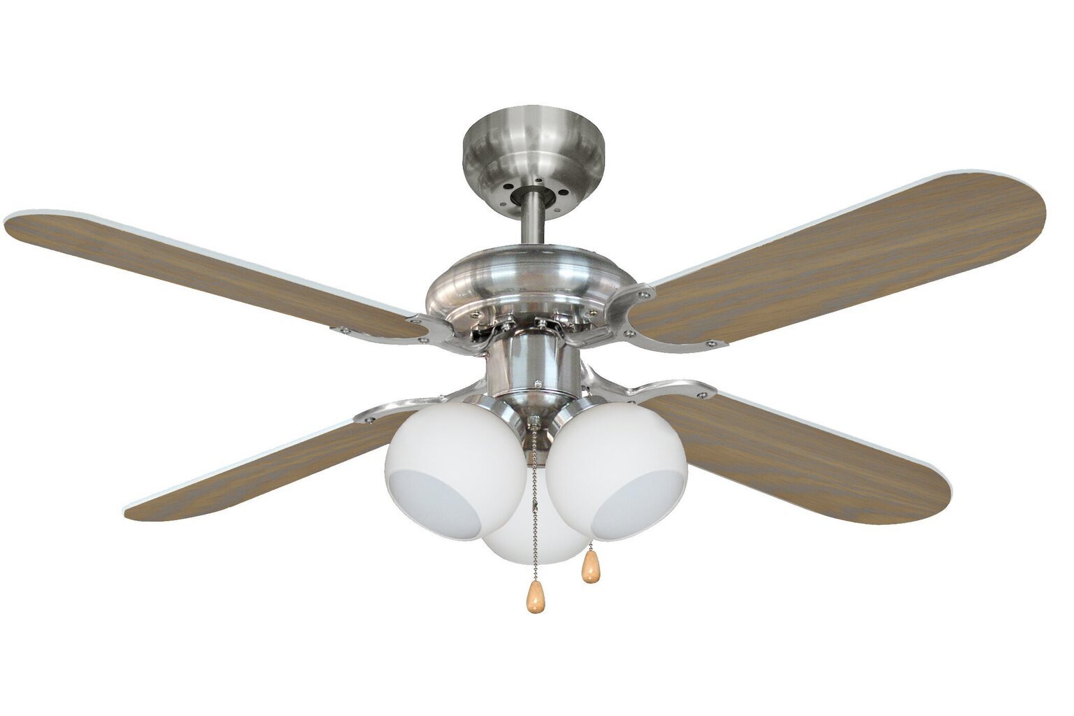 Lampa ar ventilatoru G.LUX GF-Petra cena un informācija | Griestu lampas-ventilatori | 220.lv