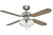 Lampa ar ventilatoru G.LUX GF-Petra цена и информация | Griestu lampas-ventilatori | 220.lv