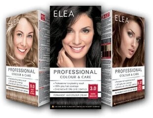 Noturīga krēmveida matu krāsa Elea Professional Colour&Care 5.0 Light brown, 123 ml cena un informācija | Matu krāsas | 220.lv