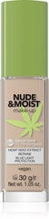 Жидкая увлажняющая пудра «Bell Hypoallergrnic Nude&Moist», 04 natural tan, 30г цена и информация | Пудры, базы под макияж | 220.lv