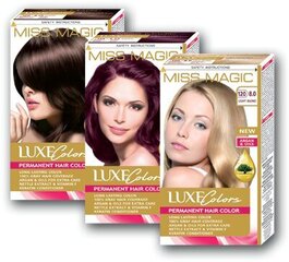 Стойкая краска для волос Miss Magic Luxe Colors 4.0 Natural brown, 123 мл цена и информация | Краска для волос | 220.lv