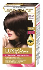 Стойкая краска для волос Miss Magic Luxe Colors 6.75 Auburn, 93 мл цена и информация | Краска для волос | 220.lv