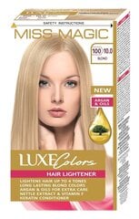 Стойкая краска для волос Miss Magic Luxe Colors 10.0 Blond, 93 мл цена и информация | Краска для волос | 220.lv