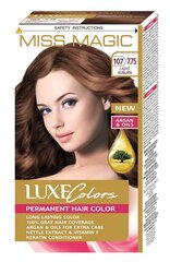 Noturīga matu krāsa Miss Magic Luxe Colors 7.75 Light auburn, 93 ml cena un informācija | Matu krāsas | 220.lv