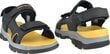 Sandales vīriešiem Skechers Tresmen-Hirano 204106-BLK cena un informācija | Vīriešu iešļūcenes, čības, sandales | 220.lv