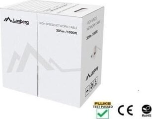 Lanberg LCU6-12CU-0305-S цена и информация | Кабели и провода | 220.lv