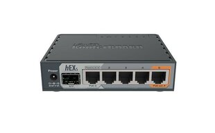 MikroTik Router hEX S RB760iGS 10 цена и информация | Маршрутизаторы (роутеры) | 220.lv