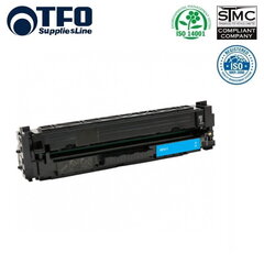 TFO HP H-410XCPF (CF411X) Синяя Тонерная кассета для M477fdn / M477fdw / M452dn и др. 5K страниц HQ Премиум Аналог цена и информация | Картриджи для лазерных принтеров | 220.lv