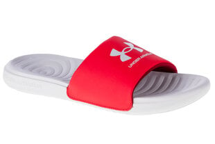 Iešļūcenes vīriešiem Under Armour Ansa Fixed Slides 3023761-104, sarkanas цена и информация | Мужские шлепанцы, босоножки | 220.lv