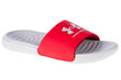 Iešļūcenes vīriešiem Under Armour Ansa Fixed Slides 3023761-104, sarkanas cena un informācija | Vīriešu iešļūcenes, čības, sandales | 220.lv