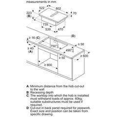 Bosch PIE811B15E cena un informācija | Plīts virsmas | 220.lv