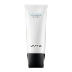 Mitrinoša nakts sejas maska Chanel Hydra Beauty Camellia 100 ml cena un informācija | Sejas maskas, acu maskas | 220.lv