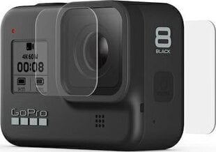 GoPro защитные стекла для линзы и экрана HERO8 Black цена и информация | Аксессуары для видеокамер | 220.lv