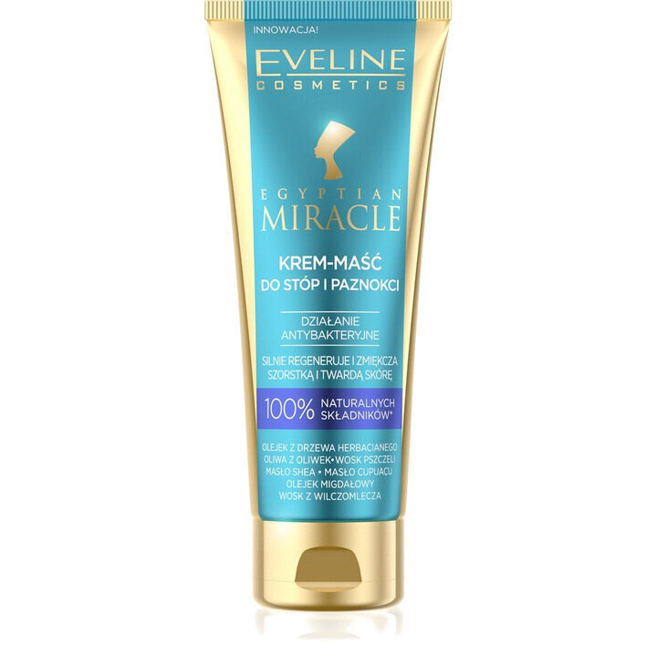 Krēms kājām un nagiem Eveline Egyptian Miracle, 50 ml цена и информация | Ķermeņa krēmi, losjoni | 220.lv