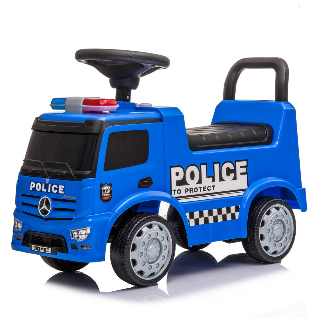 Rotaļlietu automašīnu Mercedes Police vada kājas cena un informācija | Rotaļlietas zīdaiņiem | 220.lv