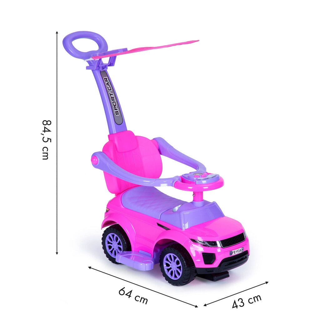 3. automašīna vienā + ar kāju darbināms jumts cena un informācija | Rotaļlietas zīdaiņiem | 220.lv