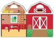 Atkārtoti lietojamu uzlīmju komplekts, MELISSA & DOUG Farm цена и информация | Attīstošās rotaļlietas | 220.lv