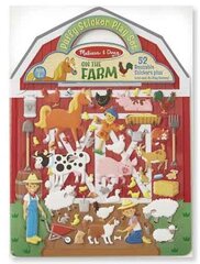 Atkārtoti lietojamu uzlīmju komplekts, MELISSA & DOUG Farm цена и информация | Развивающие игрушки | 220.lv