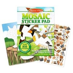 Uzlīmju mozaīkas komplekts, MELISSA & DOUG Nature цена и информация | Развивающие игрушки | 220.lv