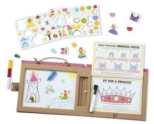 Spēļu radošais komplekts, MELISSA & DOUG Princess cena un informācija | Attīstošās rotaļlietas | 220.lv