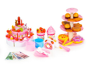 Rotaļlietu komplekts - dzimšanas dienas svinības 125 gab цена и информация | Развивающие игрушки | 220.lv