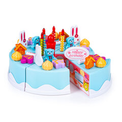 Kūku griešanas komplekts - dzimšanas dienas svinības 75 e cena un informācija | Attīstošās rotaļlietas | 220.lv