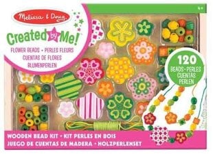 Kaklarotu izgatavošanas komplekts, MELISSA & DOUG Flower power cena un informācija | Rotaļlietas meitenēm | 220.lv