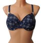 Krūšturis Hunkemoller Emily blue print soft цена и информация | Krūšturi | 220.lv